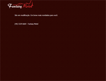 Tablet Screenshot of fantasymotelchapeco.com.br